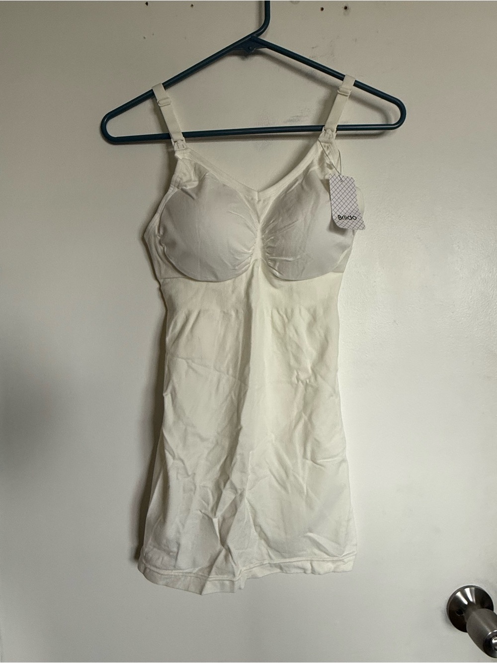 Briido Ivory Maternity Nursing Tank Top Cami M NWT